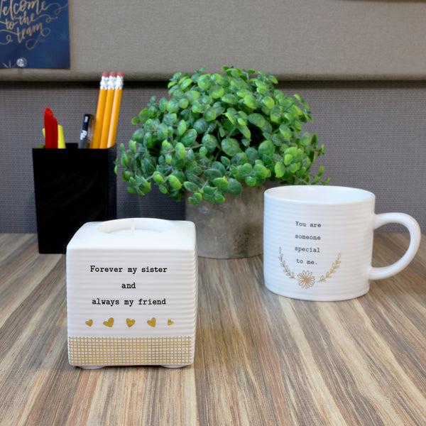 Pavilion Gift Company Sister 2.75" Tealight Holder