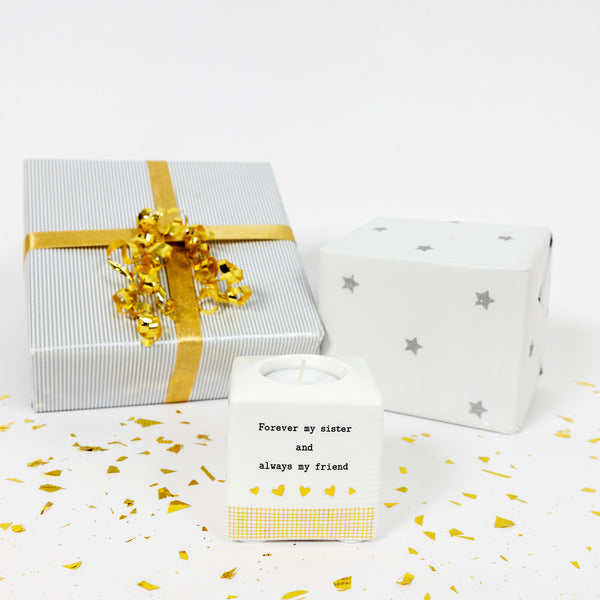 Pavilion Gift Company Sister 2.75" Tealight Holder