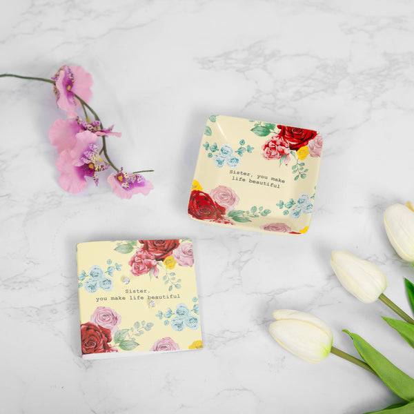 Pavilion Gift Company Sister 3.5" Keepsake Dish