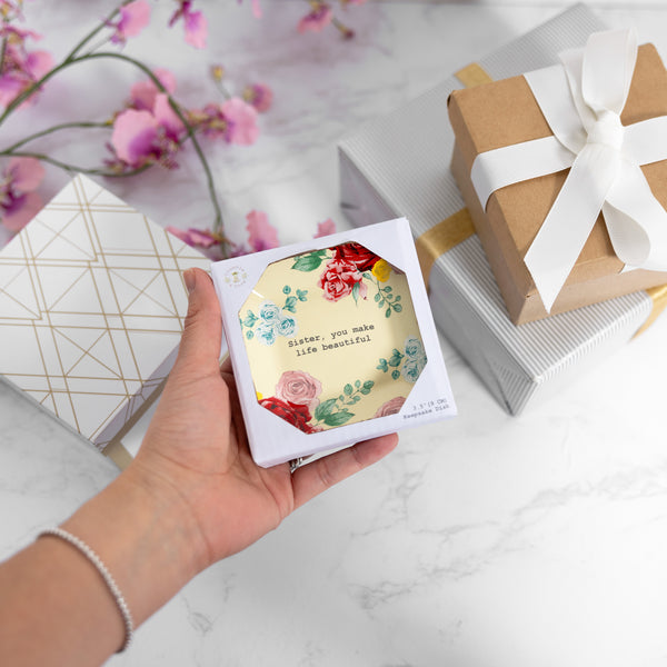 Pavilion Gift Company Sister 3.5" Keepsake Dish