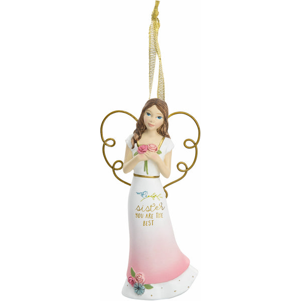 pavilion gift company Sister 4.5" Angel Ornament