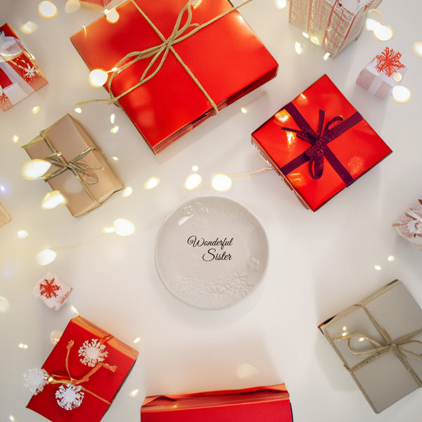 Pavilion Gift Company Sister 5" Ceramic Plate