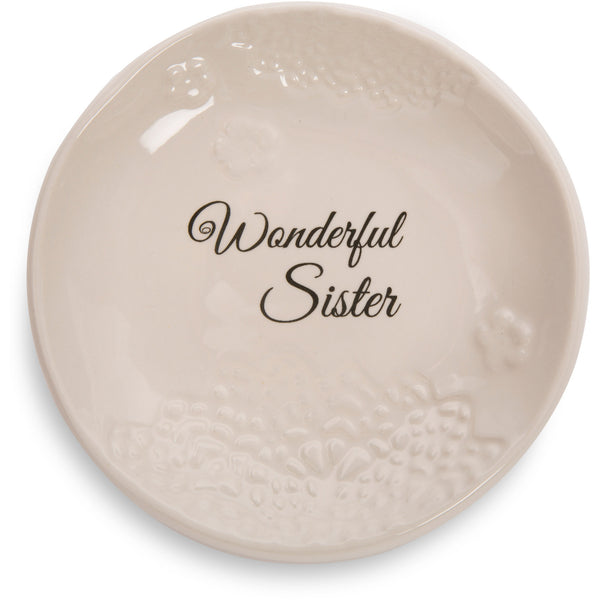 pavilion gift company Sister 5" Ceramic Plate