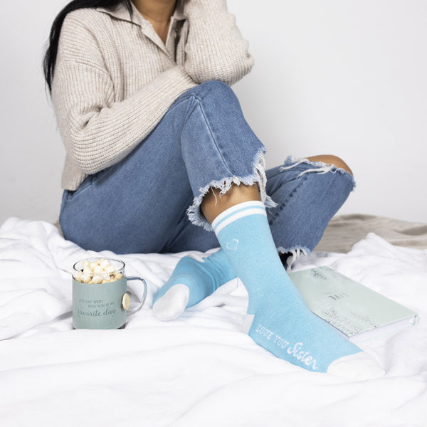 Pavilion Gift Company Sister Ladies Crew Socks