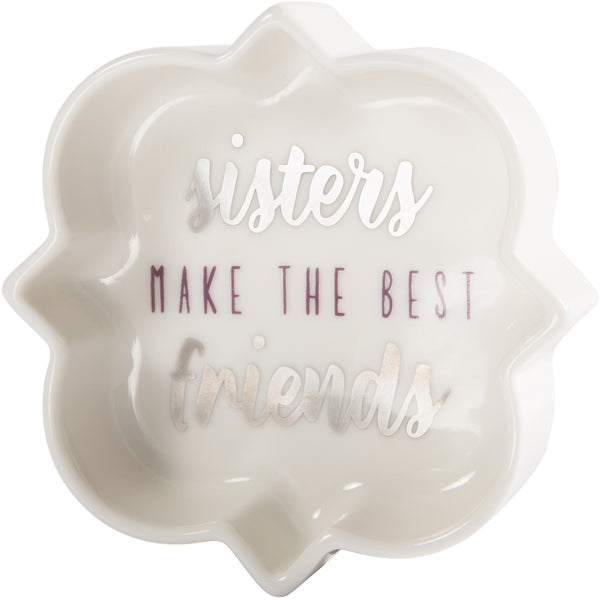 pavilion gift company Sisters 3" Trinket Dish