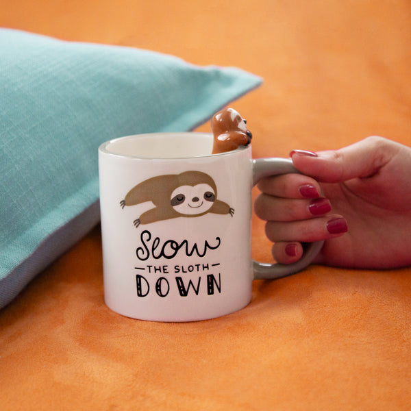 Pavilion Gift Company Sloth 17 Oz Mug