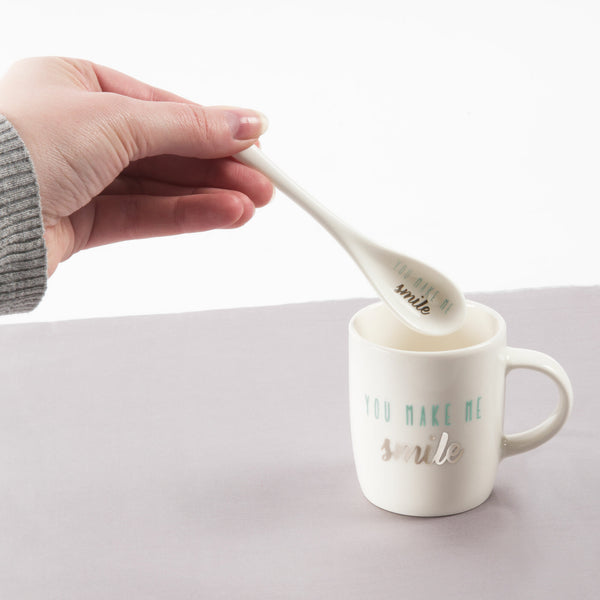 Pavilion Gift Company Smile 5" Mini Keepsake Spoon