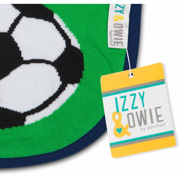 Pavilion Gift Company Soccer Baby Bib