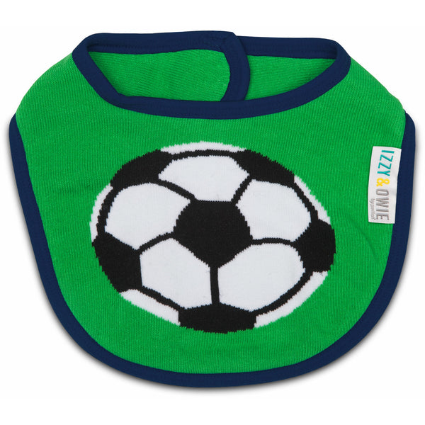 pavilion gift company Soccer Baby Bib