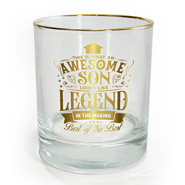 Pavilion Gift Company Son 8 Oz Rocks Glass