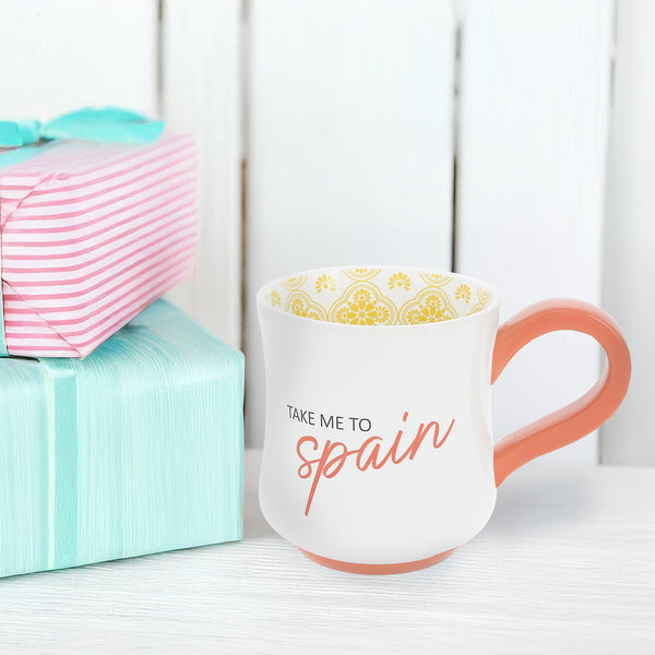 Pavilion Gift Company Spain 16 Oz Mug