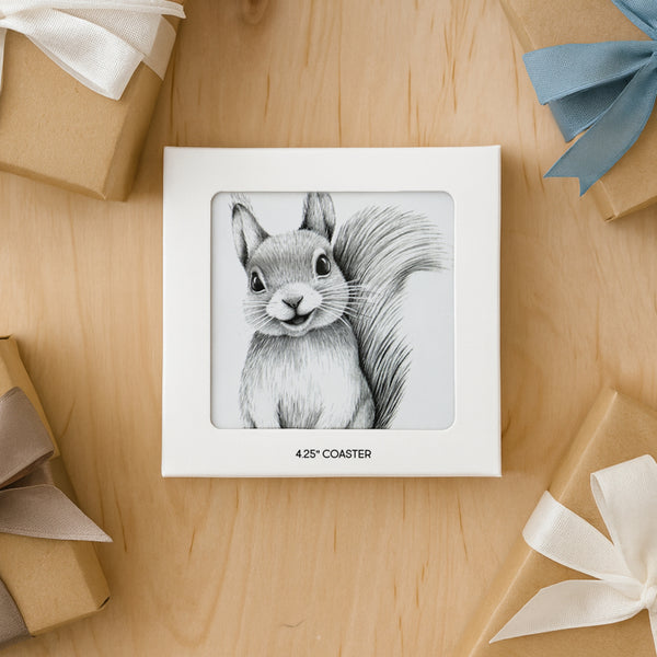 Pavilion Gift Company Squirrel 4.25" Coaster
