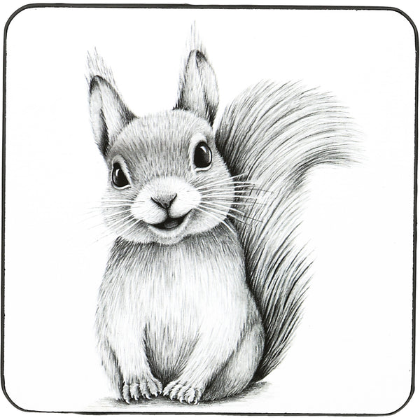 pavilion gift company Squirrel 4.25" Coaster
