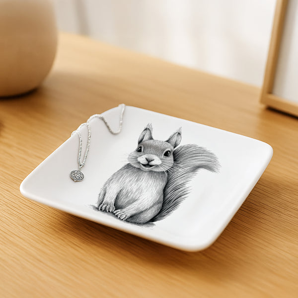 Pavilion Gift Company Squirrel 4.25" Keepsake Dish