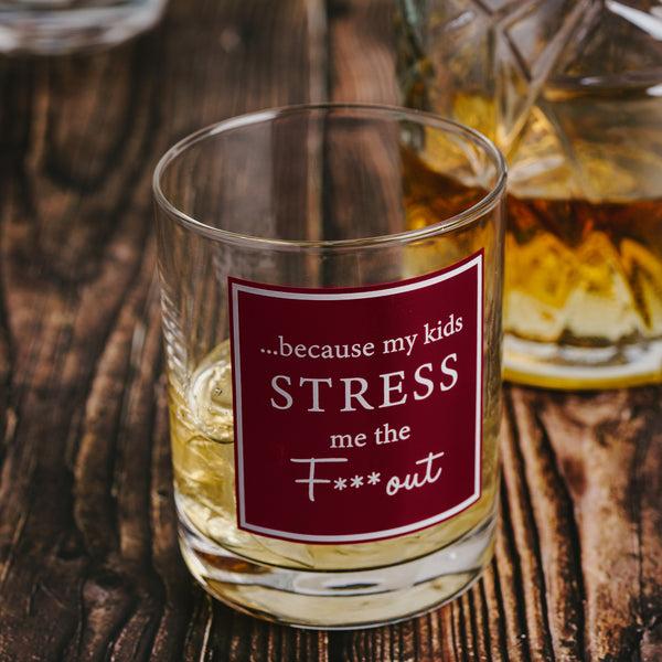 Pavilion Gift Company Stress 11 Oz Rocks Glass