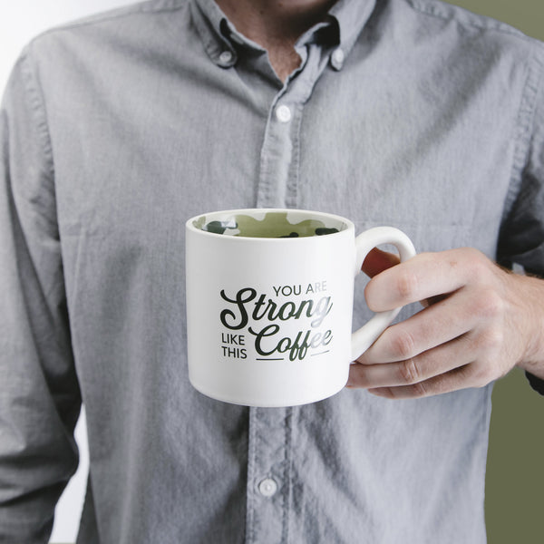 Pavilion Gift Company Strong 15 Oz Mug