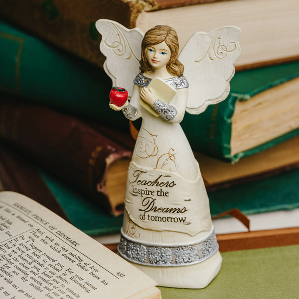 Pavilion Gift Company Teacher 4.5" Angel Ornament