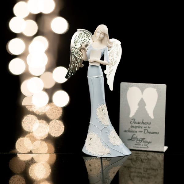 Pavilion Gift Company Teacher 6" Angel Holding Book