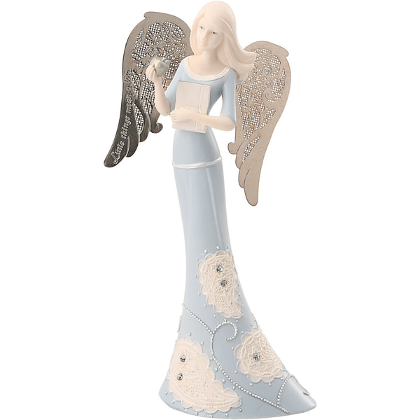 pavilion gift company Teacher 6" Angel Holding Book