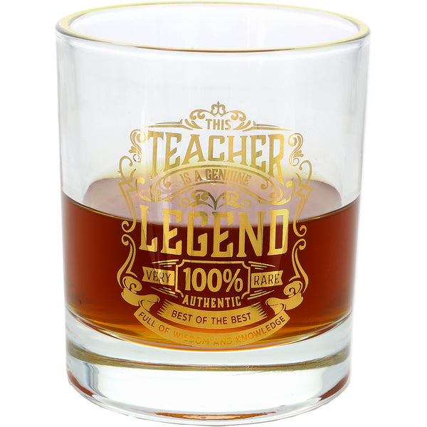 pavilion gift company Teacher 8 oz Rocks Glass