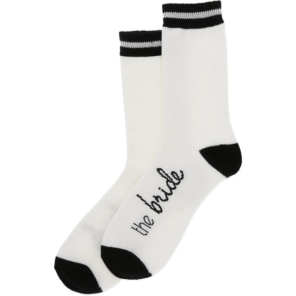 pavilion gift company The Bride Ladies Crew Sock