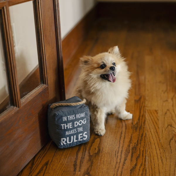 Pavilion Gift Company The Dog 5" X 6" Door Stopper