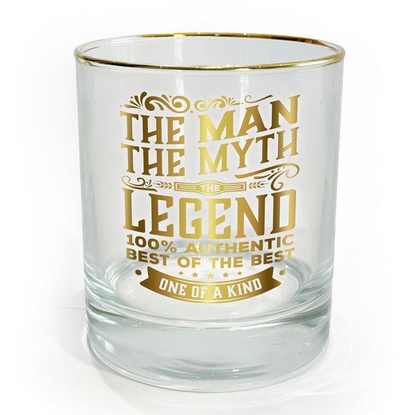 Pavilion Gift Company The Man 8 Oz Rocks Glass