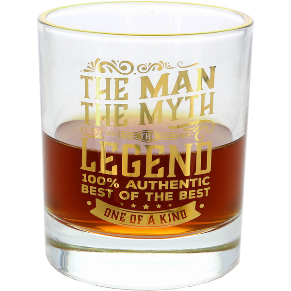 pavilion gift company The Man 8 oz Rocks Glass