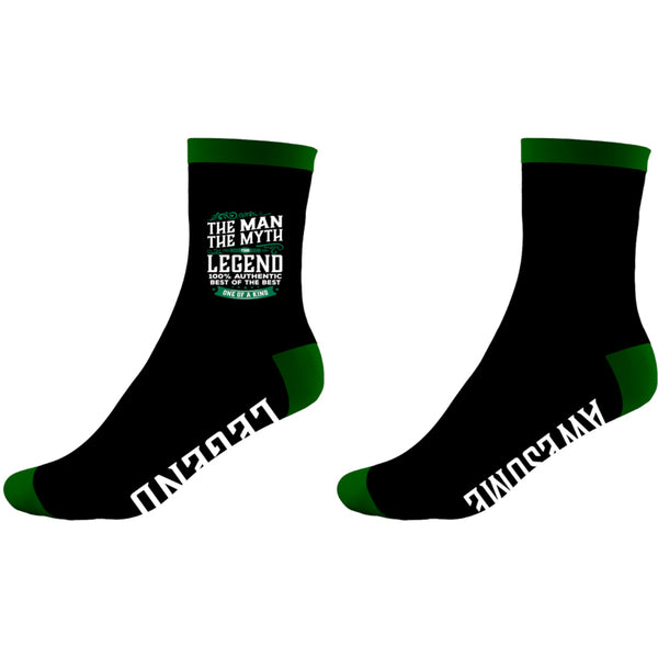 pavilion gift company The Man Bamboo Crew Socks