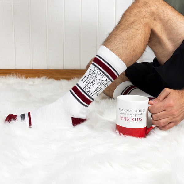 Pavilion Gift Company The Man M/L Unisex Crew Sock