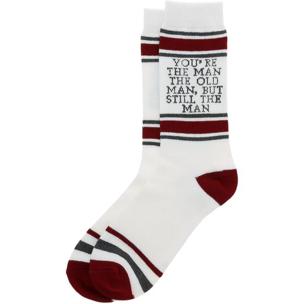 pavilion gift company The Man M/L Unisex Crew Sock