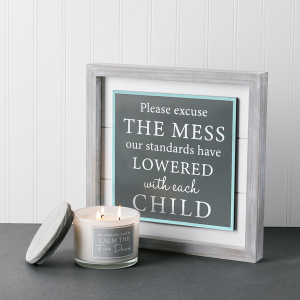 Pavilion Gift Company The Mess 5" Plaque