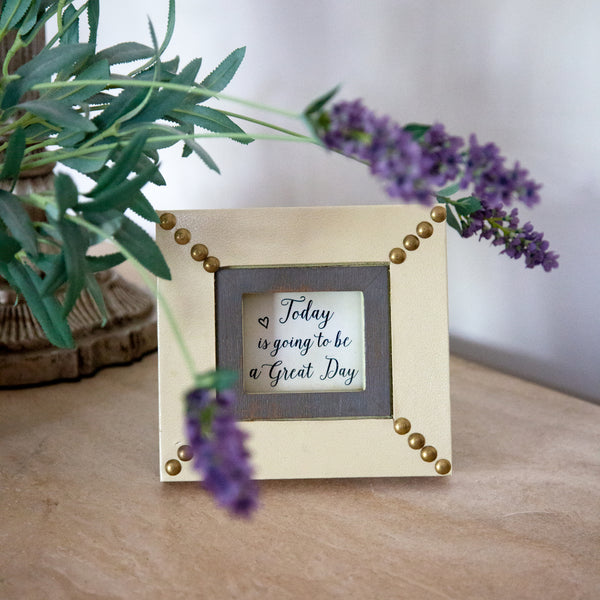 Pavilion Gift Company Today 6" X 5.5" Plaque/Frame