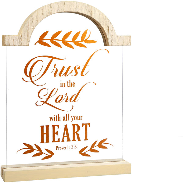 pavilion gift company Trust 8" Self-Standing Plaque