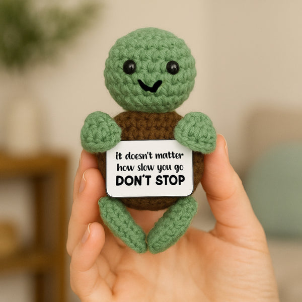 Pavilion Gift Company Turtle Crocheted Mini