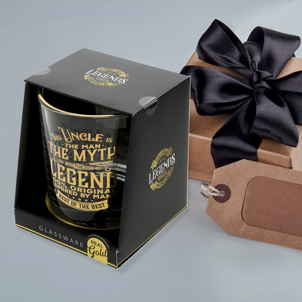 Pavilion Gift Company Uncle 8 Oz Rocks Glass