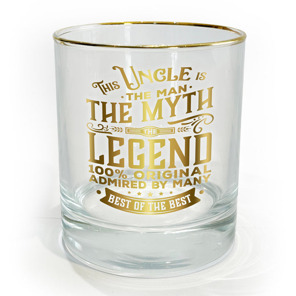 Pavilion Gift Company Uncle 8 Oz Rocks Glass