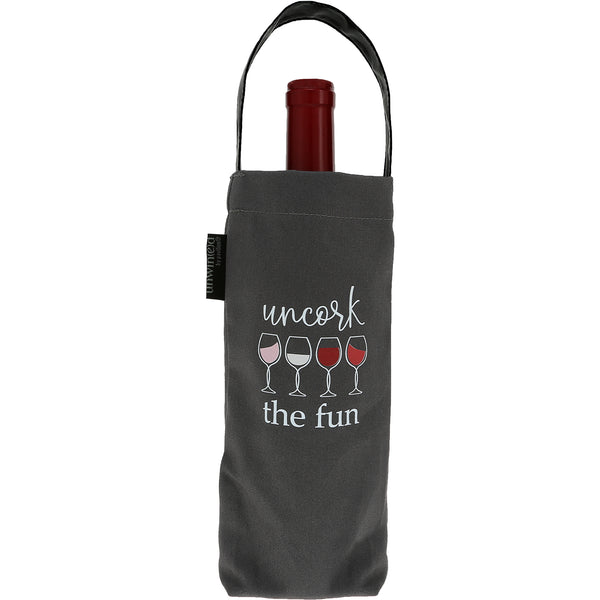 pavilion gift company Uncork Wine Bottle Gift Bag