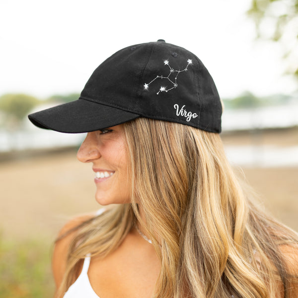 Pavilion Gift Company Virgo Black Adjustable Hat