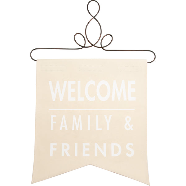 pavilion gift company Welcome 14" x 16" Banner