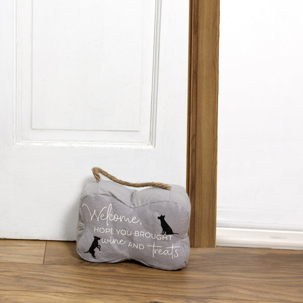 Pavilion Gift Company Welcome 9" X 6" Door Stopper