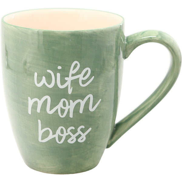 pavilion gift company Wife Mom Boss 20 oz Cup