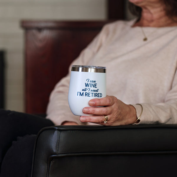 Pavilion Gift Company Wine 12 Oz Stemless Tumbler
