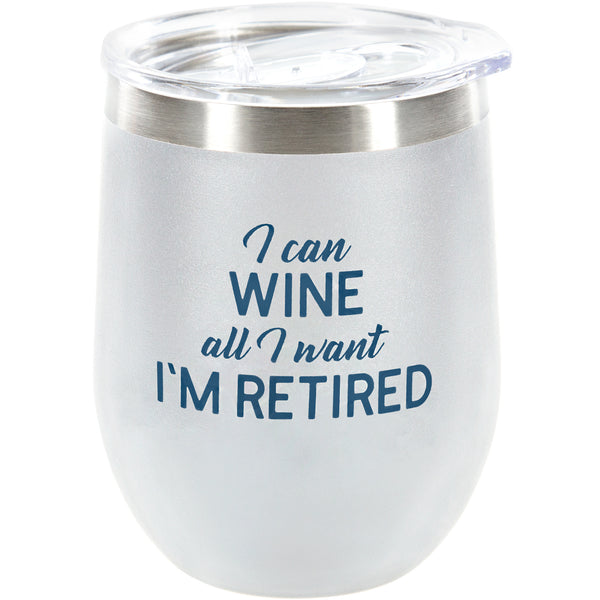 pavilion gift company Wine 12 oz Stemless Tumbler