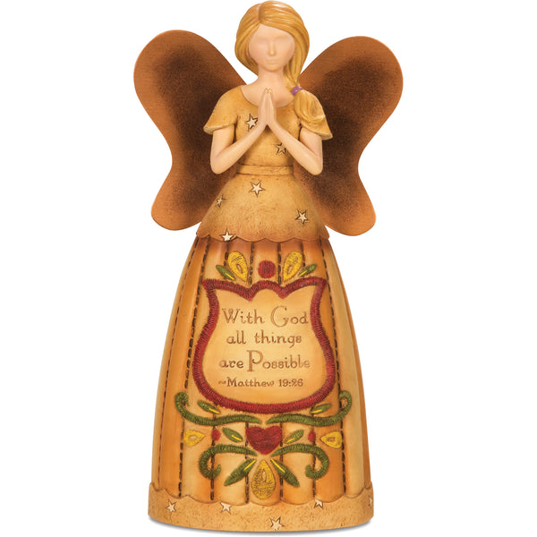 pavilion gift company With God 9" Angel Praying