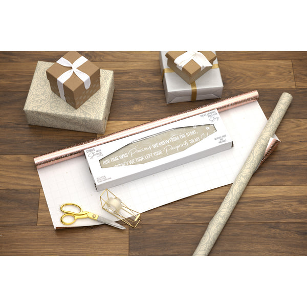 Pavilion Gift Company Pawprints 16" X 3.75" Garden Stone