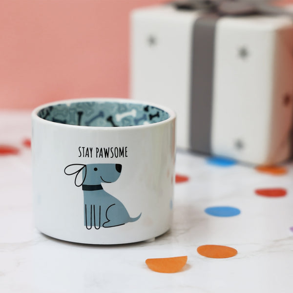 Pavilion Gift Company Pawsome 8 Oz 100% Soy Wax Reveal Single Wick Candle Scent: Tranquility