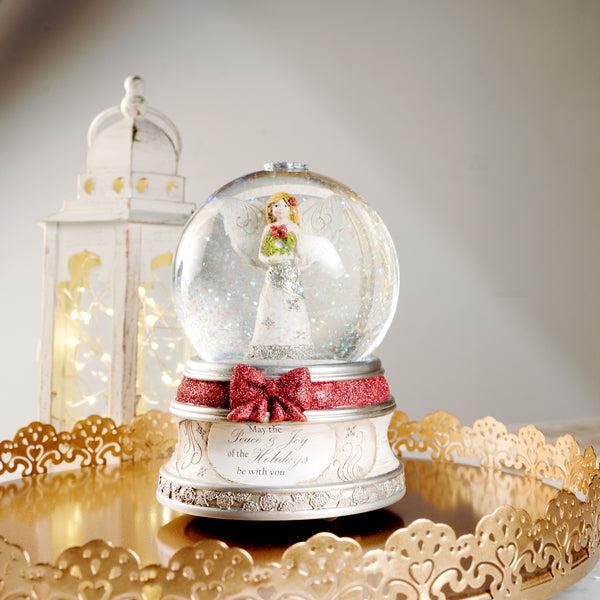 Pavilion Gift Company Peace & Joy 100mm Musical Water Globe