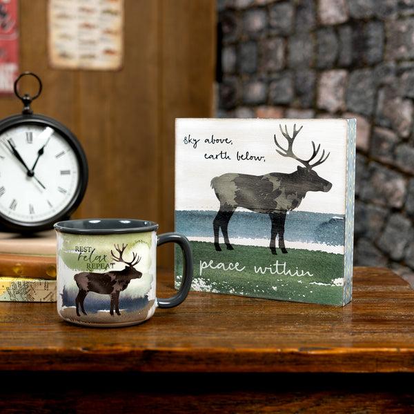 Pavilion Gift Company Peace Within 8" X 8" MDF Plaque