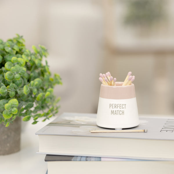 Pavilion Gift Company Perfect Match 2.25" Match Holder And Matches